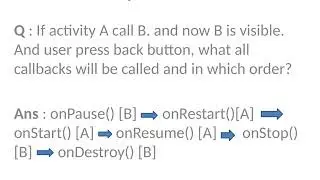 Android Interview Question and Answers series-part3