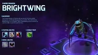Brightwing Hero Abilities Preview - Heroes of the Storm Alpha