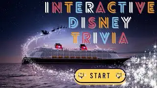 Interactive Disney Cruise Line Trivia Game!