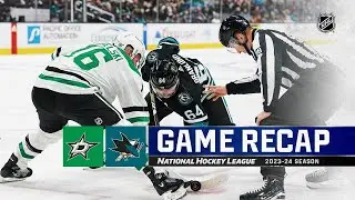 Dallas Stars vs San Jose Sharks | March 05, 2024 | Game Highlights | NHL Regular Season
