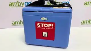 Ambygo Vaccine Carrier  0.8 L Box for hospitals & Camps | Durable Cold Chain Box by Ambygo