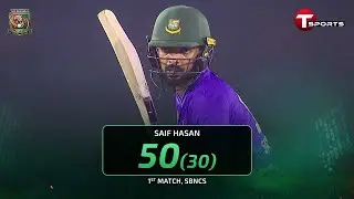 Saif Hasan’s 50 runs vs Duronto | Duronto vs Dhumketu | Odommo T20 Cup 2026 | T Sports