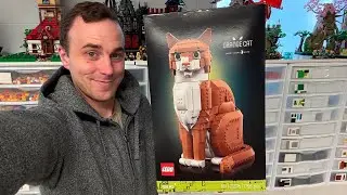 Building the LEGO Orange Cat Part 2
