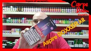 Aspire Boxxer kit/ Presentaci&oacute;n en espa&ntilde;ol