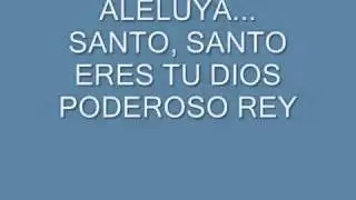 ALELUYA SANTO ES EL SEÑOR NUESTRO DIOS