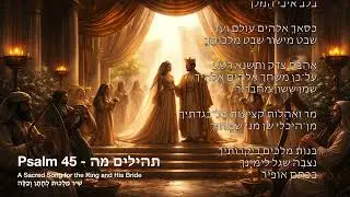 Psalm 45 - תהילים מה &mdash; Hebrew Version | Psalms Music Project