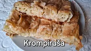 Pita Krompiruša #food #cooking #kuhanje #pita
