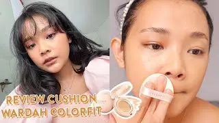 REVIEW CUSHION WARDAH COLORFIT PERFECT GLOW 42N di kulit sawo matang | RIRIEPRAMS