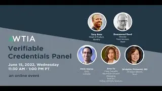 2022 WTIA Verifiable Credentials Panel