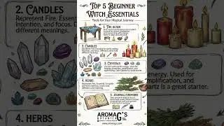 Top 5 Beginner Witch Essentials