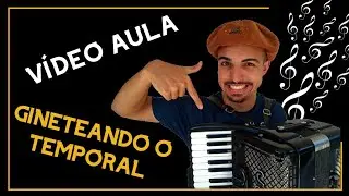 VÍDEO AULA música GINETEANDO O TEMPORAL na GAITA(acordeon)  explicação SUPER FÁCIL