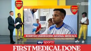 RODRYGO IN LONDON! MEDICALS UNDERWAY AT THE EMIRATES! THE £90M BRAZILIAN SUPERSTAR ARRIVES ARSENAL!