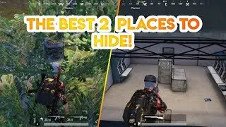Best 2 Places to Hide in PUBG Mobile | Erangel Map