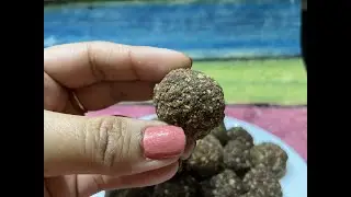 Sugar Free Ragi Ladoo | Finger Millet Ladoo | रागी लड्डू | नाचनी लड्डू | Millet Ladoo