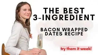 The Best 3-Ingredient Bacon Wrapped Dates Recipe
