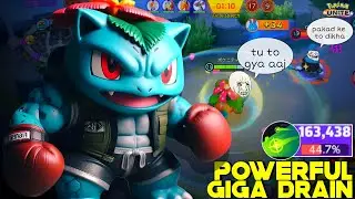 VENUSAUR CARRIED SOLO QUEUE WITH THIS INSANE HEALING BUILD 😲 | POKEMON UNITE   