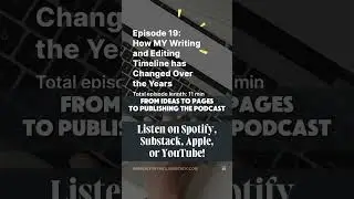 🎙️From Ideas to Pages to Publishing the PODCAST🎧