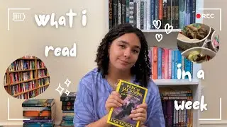 What I read in a Week 📚 | NAPLAN, tests, reading Percy Jackson for the first time! 🌊🔱