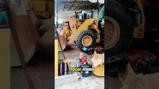Press&atilde;o caiu pra 100 psi, diagn&oacute;stico fechado e servi&ccedil;o alinhado #caterpillar  #hidraulica #938k