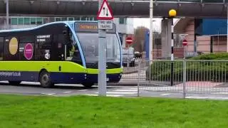 Buses at Manchester Airport - 26th February