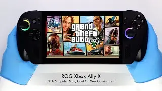 Xbox ROG Ally X (2025) GTA 5 Z2 Extreme | BEST Gaming Handheld PC?