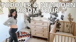 Toddler & Newborn Room Tour || Cottagecore & Woodsy