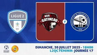 [Ligue2 Qu&eacute;bec F&Eacute;MININ J17]  AS Gatineau⚡AS Brossard