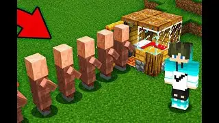 Construi Una Casa Diminuta Para Todos Los Aldeanos En Minecraft