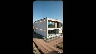 Modern House Construction Timelapse (AI Visualization)