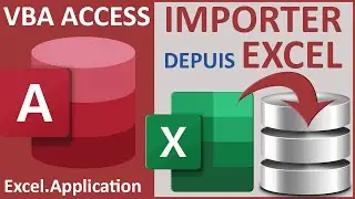 Importer des données d'une feuille Excel en VBA Access