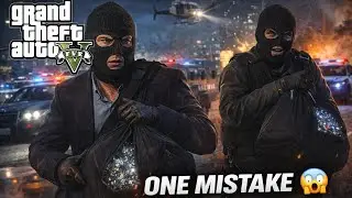 GTA 5 The Jewel Store Job Heist 💎 Full Action Mission | Police & Truck Chase