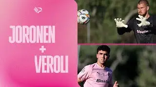JORONEN ➕ VEROLI 🦅 Primo allenamento al CFA per Jesse e Davide  