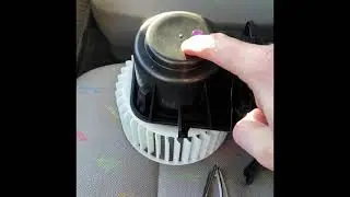 VW transporter T5 fan blower heater replacement