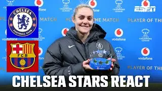 Ellie Carpenter & Erin Cuthbert proud after Chelsea-Barcelona draw | UEFA Women&rsquo;s Champions League