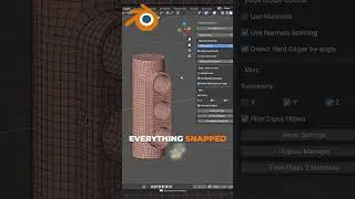 PERFECT 3D Workflow in 1 Click Fixing Topology Issues Fast! #3d #blender