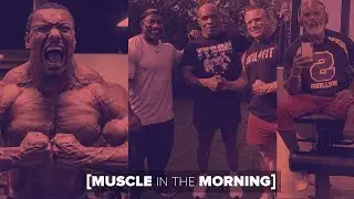 Larry Wheels BENCHES 484 + Flex Wheeler INSPIRES + Mike Tyson w/Dexter Jackson & Brad Rowe!