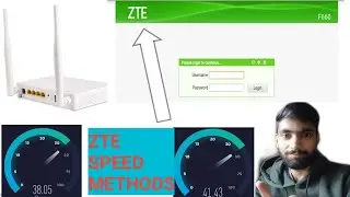 Zte Router | Settings To Increase Internet Speed | NETPLUS  Change Name | Password | ZTE Tricks Tips