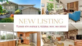 Fully Finished Split-Level with Puget Sound Views Just Listed in South Redondo! 🌲🌊