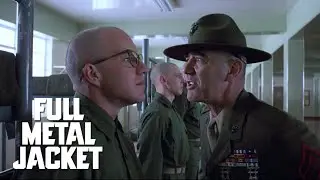 Full Metal Jacket (1987) | Marines Meet Gunnery Sergeant Hartman