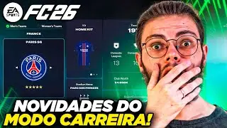 EA FC26: OFFICIAL CAREER MODE NEWS! Will it be the best of all time?
