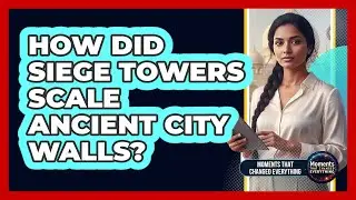 How Did Siege Towers Scale Ancient City Walls?