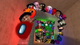 Nico's Nextbot, Obunga, Ultimate Nextbots Pack, Juandale Pringle, Selene Family, Angry Munci in GMOD