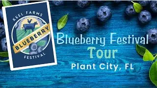Fun at the Keel Farms Blueberry Festival! 🍇 | Plant City, FL #florida #travel