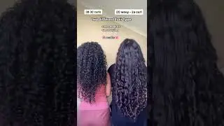 Mixing Curls & Waves Like a Pro! 🌀💁&zwj;♀️ Check out how I blend 3B/3C curls with 2C/3A waves.