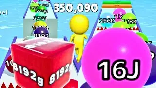 The Evolution of 2048 Merge Games (Ball Run, Jelly Run & Number Games 3 in one) - Episode 249 Live