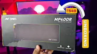 ANT Esports MP400R RGB Mousepad &ndash; ₹549 में RGB Beast 🔥 | Unboxing & Review