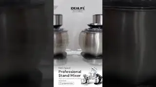 IDEALIFE -Professional Stand Mixer Which Can Make Your Baking More Easy And Funパン作りをもっと簡単に楽しくするプロ仕様の