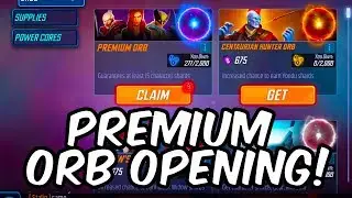 MASSIVE PREMIUM ORB OPENING!  + RAID ORB OPENING! - Marvel Strike Force