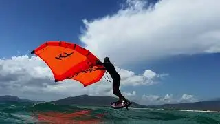 Wingfoil in Tarifa - Embark on a Session Mixing Strength, Finesse, and Femininity