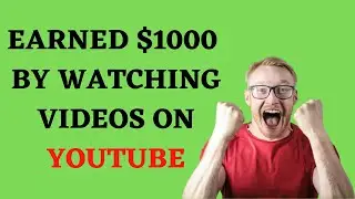 Make $1000 online by watching YouTube videos 2021 | Earn paypal money easy